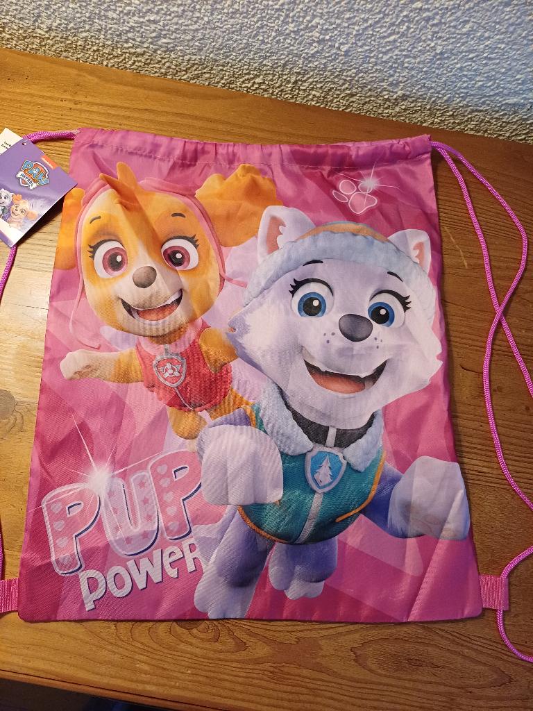   Kinderrugzak/gymtas  Paw Patrol “Pup Power”  , Overige merken, 25 tot 40 cm, Nieuw, Ophalen of Verzenden
