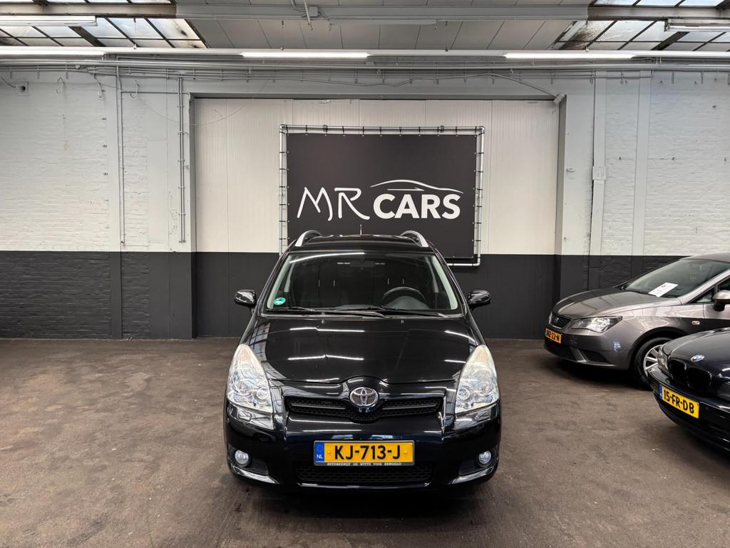 Toyota Verso 1.8 VVT-i Sol 7p. Airco/Cruise Control, Auto's, Toyota, Gebruikt, 4 cilinders, 129 pk, Zwart