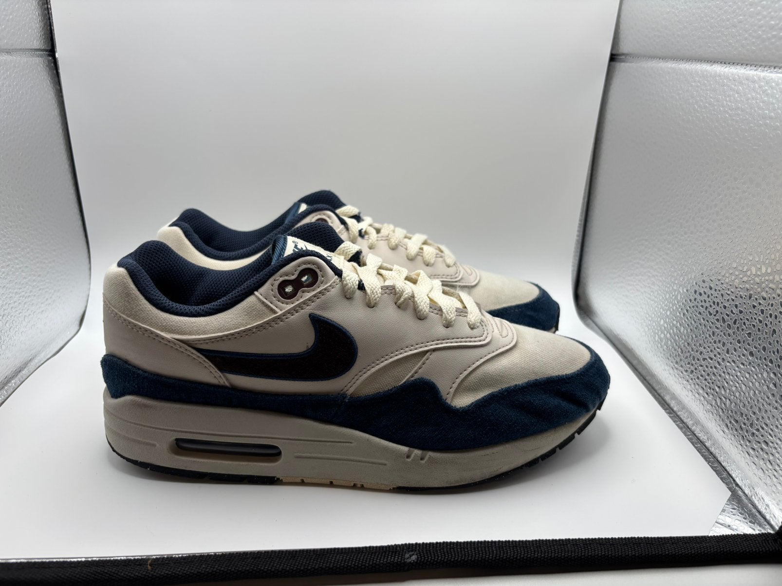 Nike Air Max 1 Notebook Doodles FN6952-103 Maat: 40.5/7.5, Wit, Nike, Ophalen of Verzenden, Sneakers of Gympen
