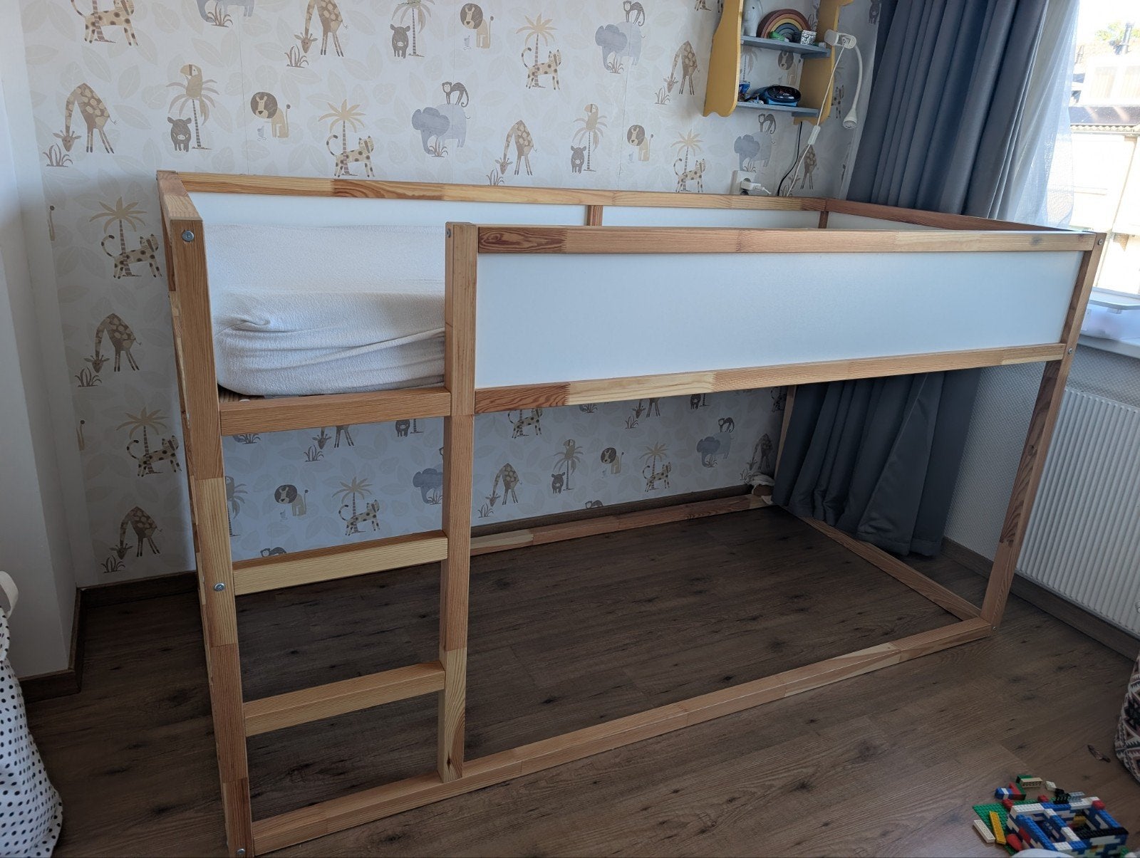ikea kura bed, Kinderen en Baby's, Kinderkamer | Stapelbedden en Hoogslapers, Ophalen, Gebruikt, Halfhoogslaper