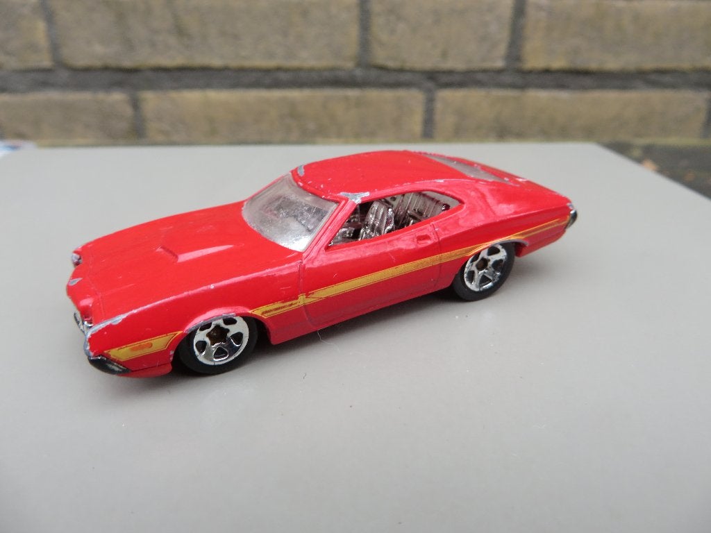 Hotwheels Ford Gran Torino Sport, Ophalen of Verzenden, Gebruikt, Auto