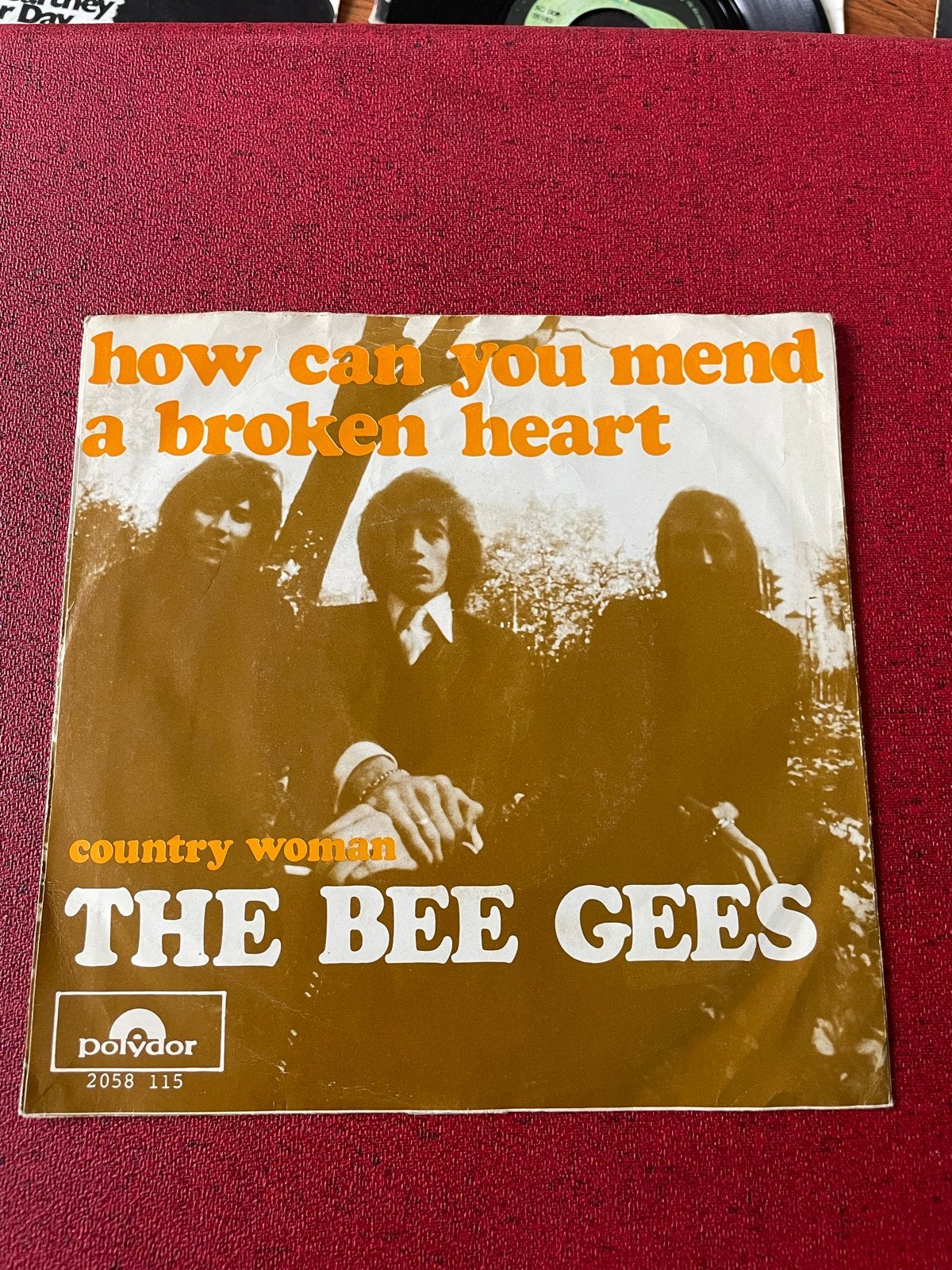 Bee Gees - How Can You Mend A Broken Heart (7 inch), Gebruikt, 7 inch, Ophalen of Verzenden, Pop