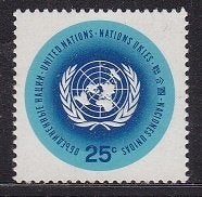 4651 - VN New York michel 159X postfris , UNO Embleem, Verzenden, Postfris, Noord-Amerika