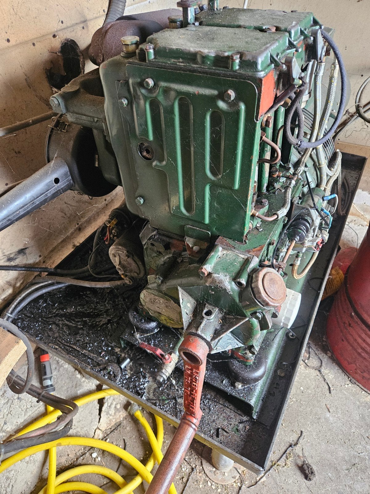 BKB AC Generator 10 kVA - Diesel, Doe-het-zelf en Verbouw, Ophalen of Verzenden, Gebruikt, 5 tot 10 kVA, Dieselolie
