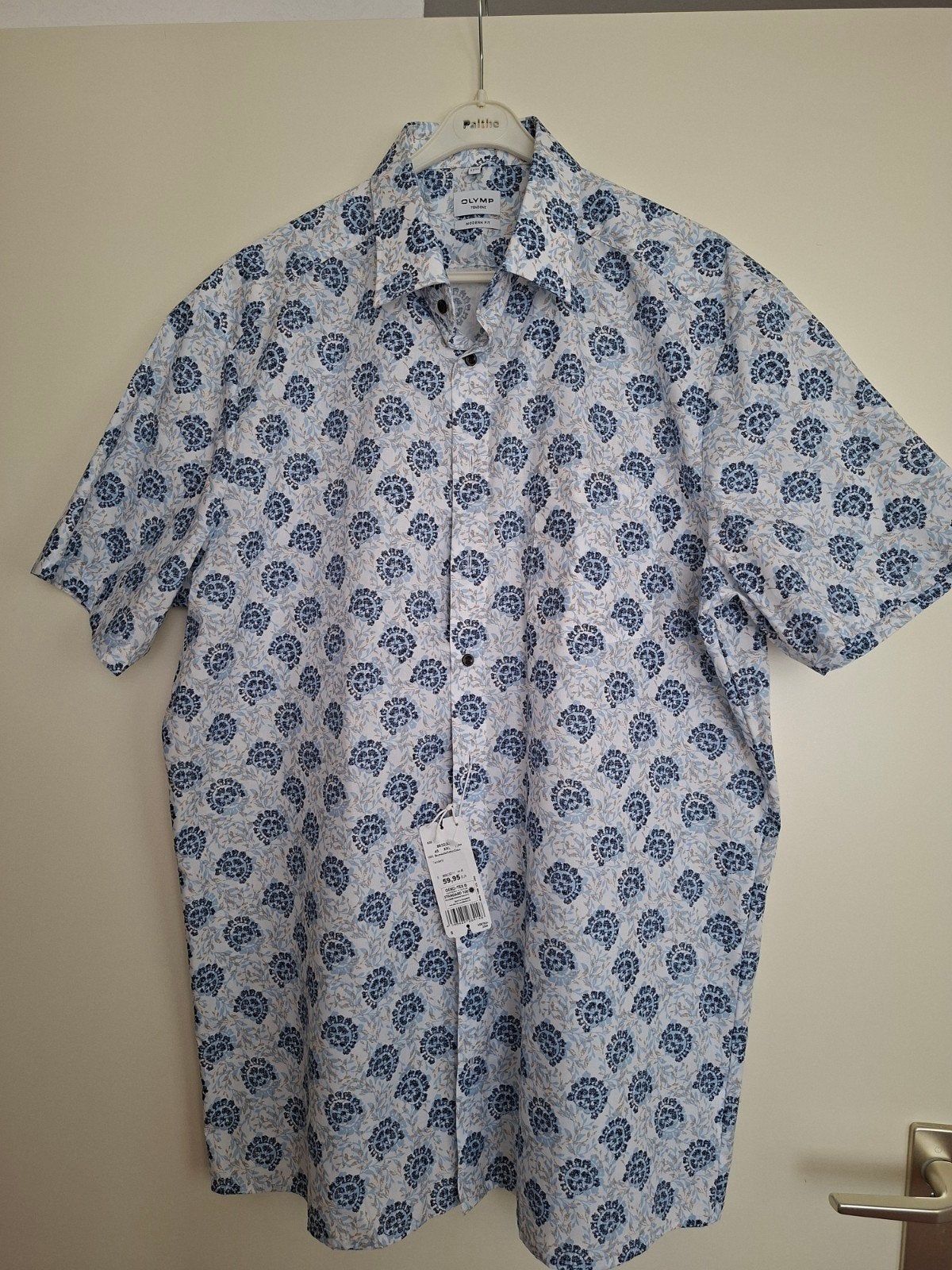 heren overhemd, Kleding | Heren, Overhemden, Ophalen, Nieuw, Blauw, Olymp