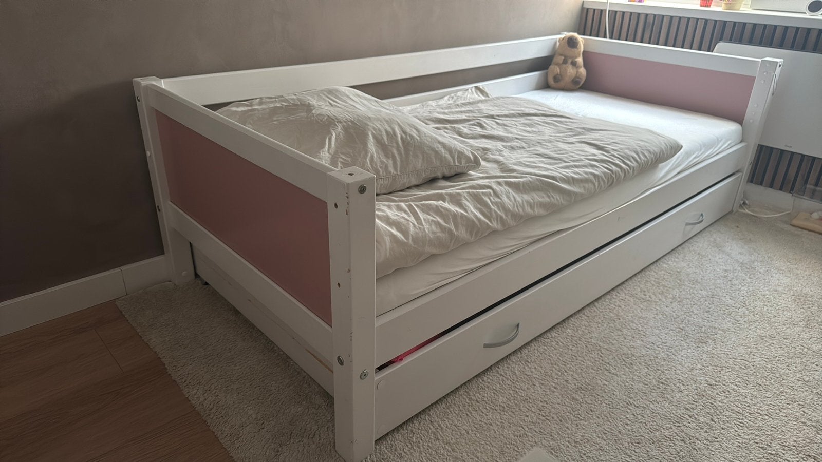 Beter Bed Jip eenpersoonsbed met lade, Ophalen, Gebruikt, 90 cm, Eenpersoons