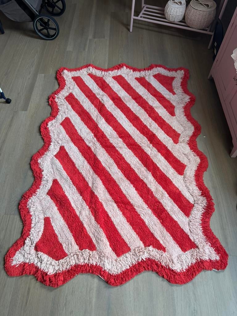 Vloerkleed Jotex, nieuw in plastic, Huis en Inrichting, Stoffering | Tapijten en Kleden, 100 tot 150 cm, Golvende rand, Ophalen of Verzenden