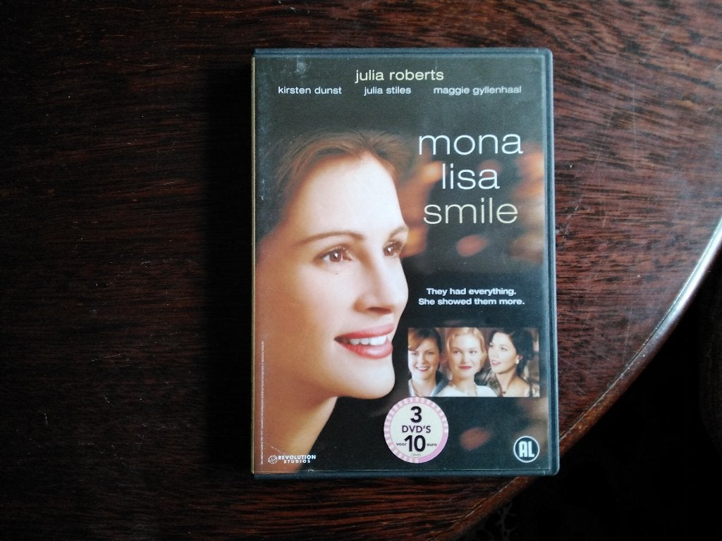 Mona lisa smile, origineel, Alle leeftijden, Ophalen of Verzenden, Zo goed als nieuw, Romantische komedie