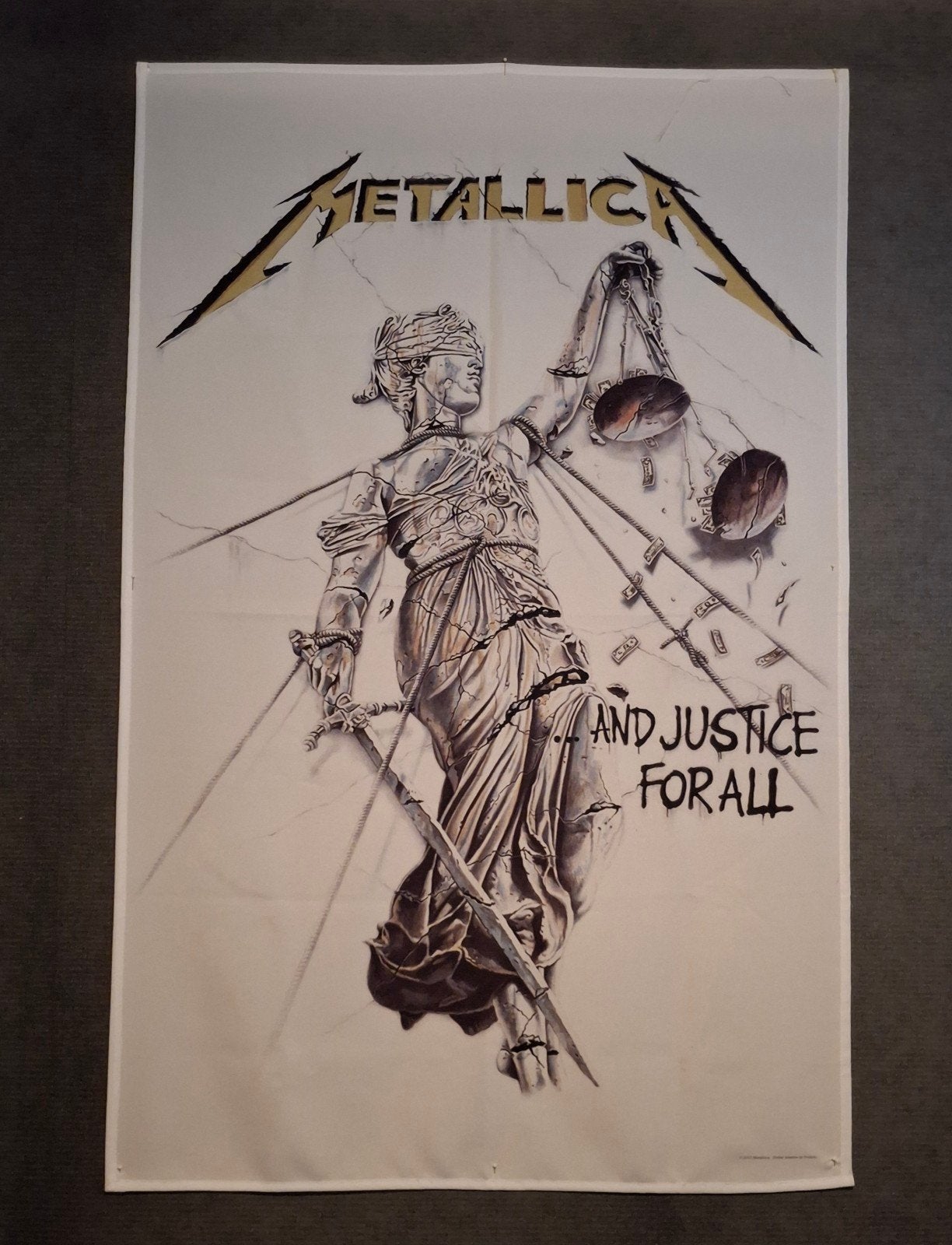 Metallica, Verzamelen, Posters, Ophalen of Verzenden, Zo goed als nieuw, Rechthoekig Staand, Muziek