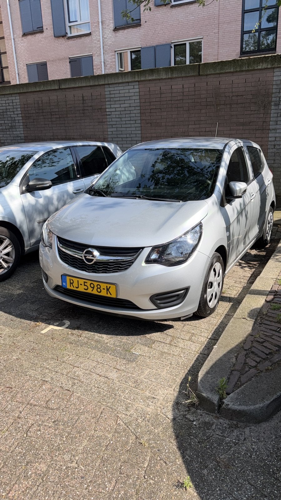 Opel Karl 1.0 Opel Karl 2017 AUTOMAAT | Grijs | Airco |, 839 kg, Stof, 74 pk, Zwart