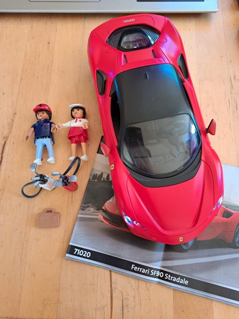 Playmobil Ferrari sf 90, Ophalen of Verzenden, Zo goed als nieuw