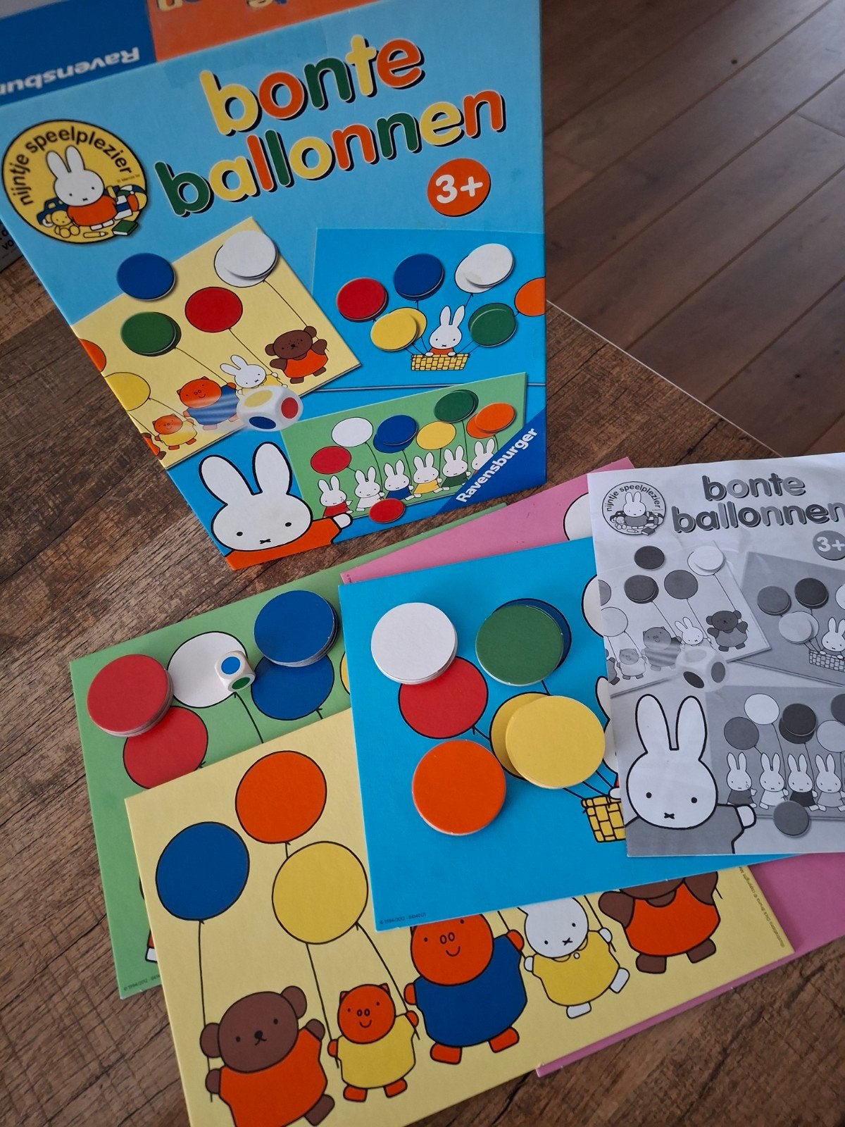 bonte ballonnen nijntje, Ophalen of Verzenden