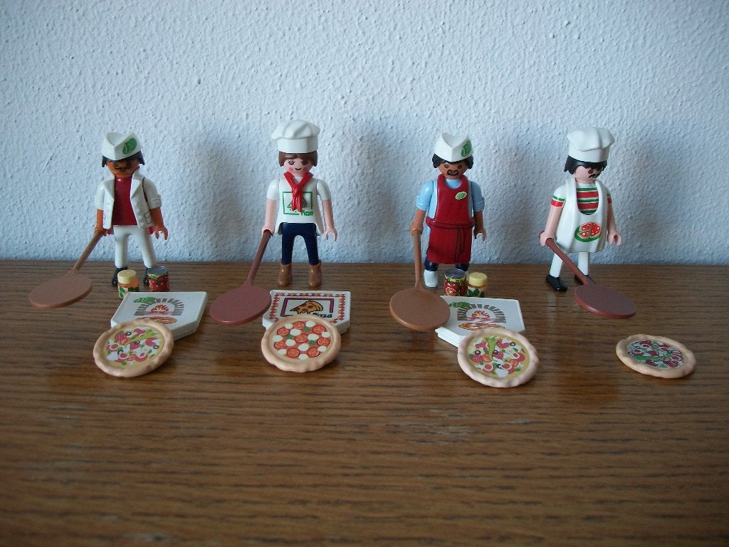 Pizza / pizzabakker, Ophalen of Verzenden, Nieuw, Complete set, Figuren