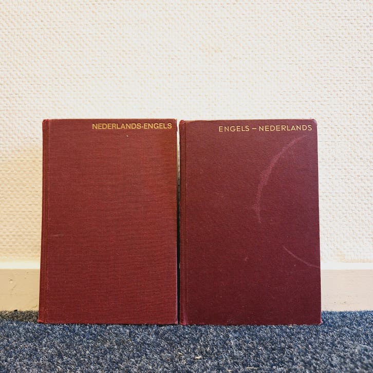 2x Woordenboek Nederlands-Engels & Engels-Nederlands