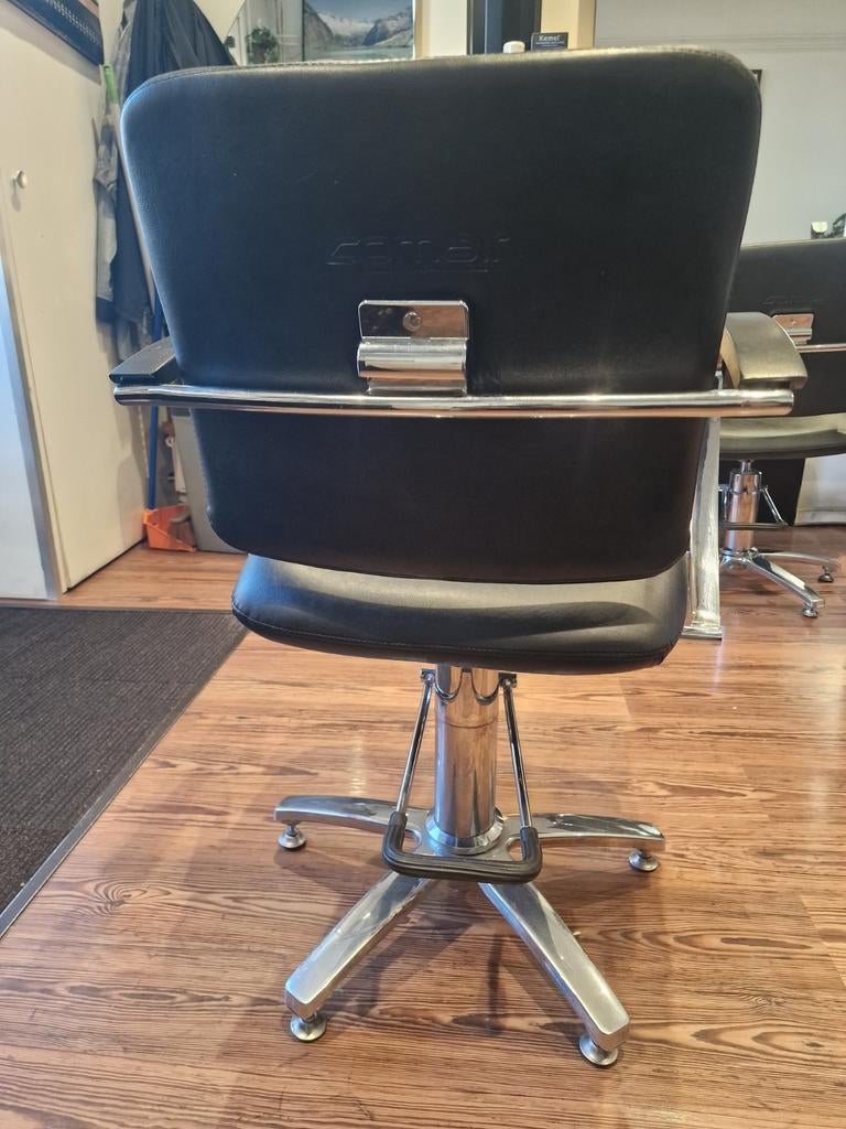Kappers stoel gebruikt, kapper stoel, Ophalen of Verzenden, Eén