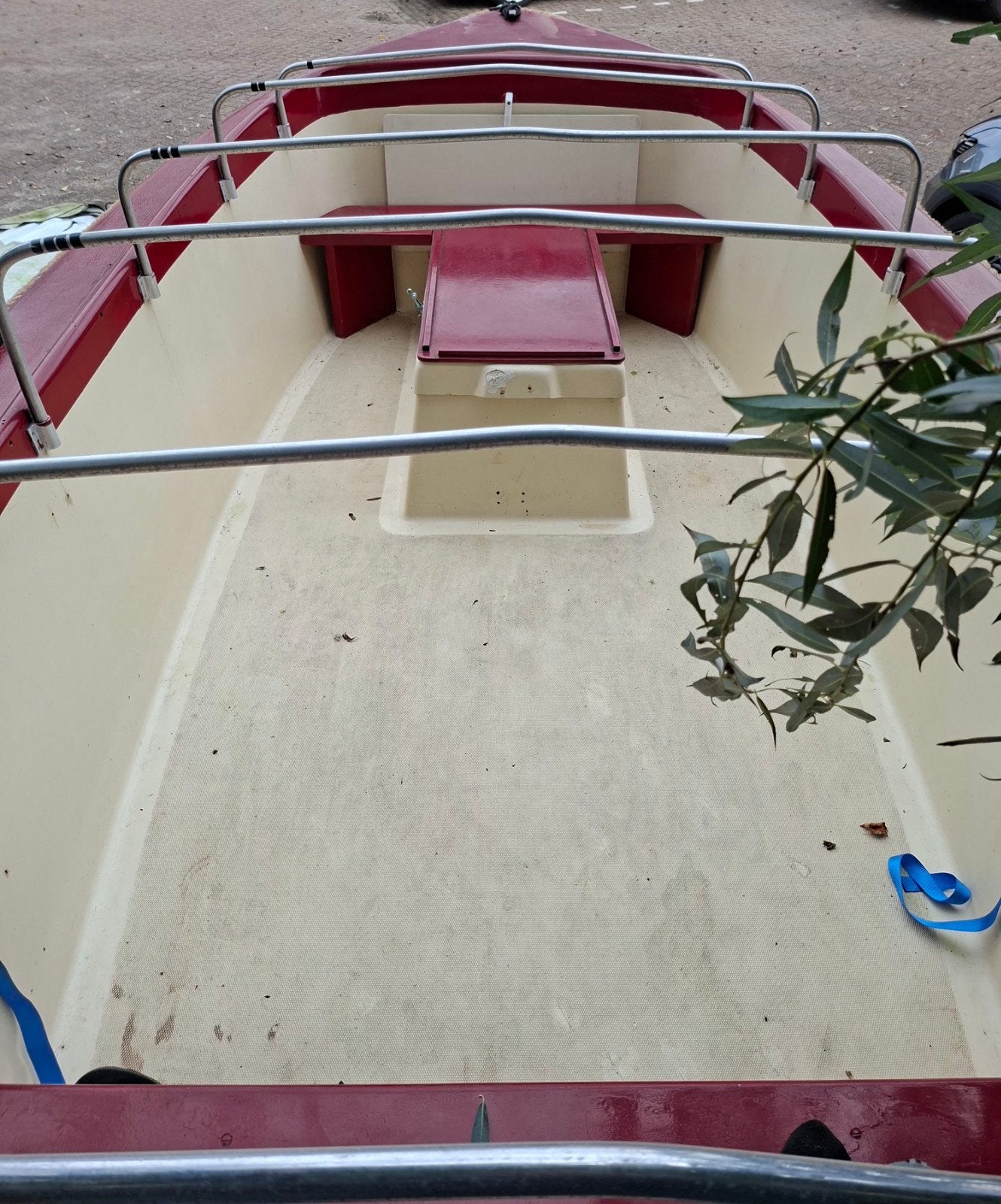 Polyester visboot/ sloep inruil mogelijk., Watersport en Boten, Ophalen