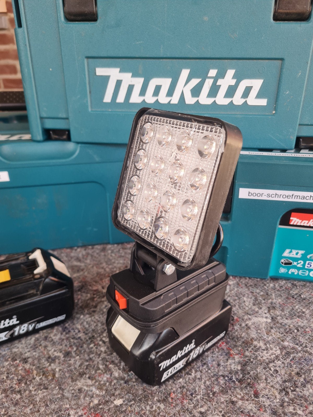 super led lamp voor op uw Makita accu, Ophalen of Verzenden, Nieuw, Minder dan 50 watt, Lamp