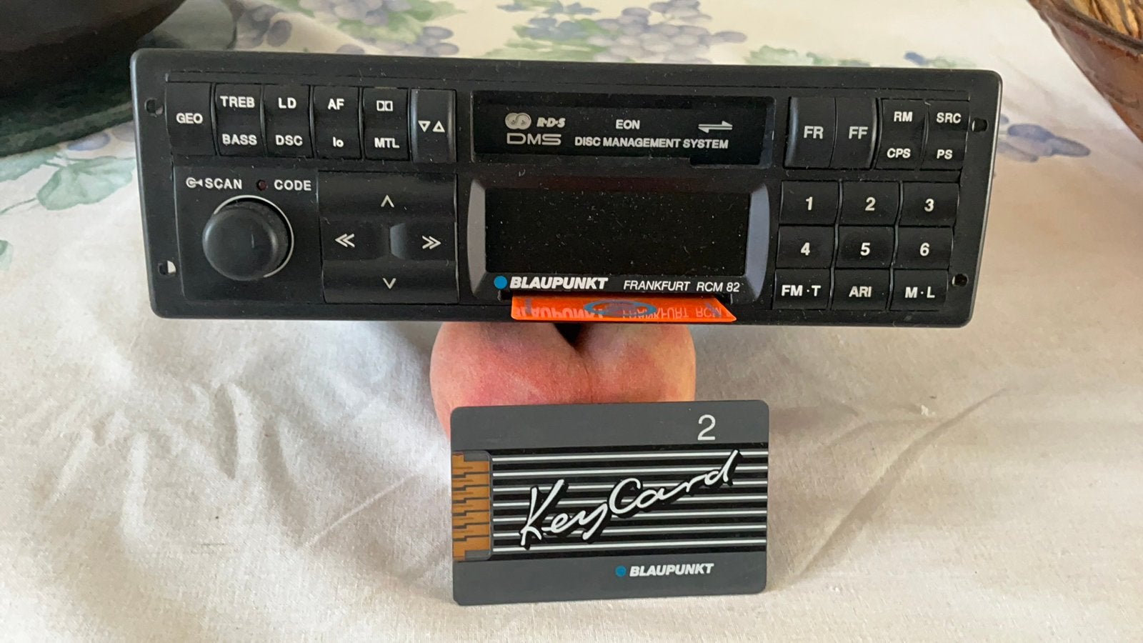 Blaupunkt frankfurt rcm 82, Ophalen, Zo goed als nieuw