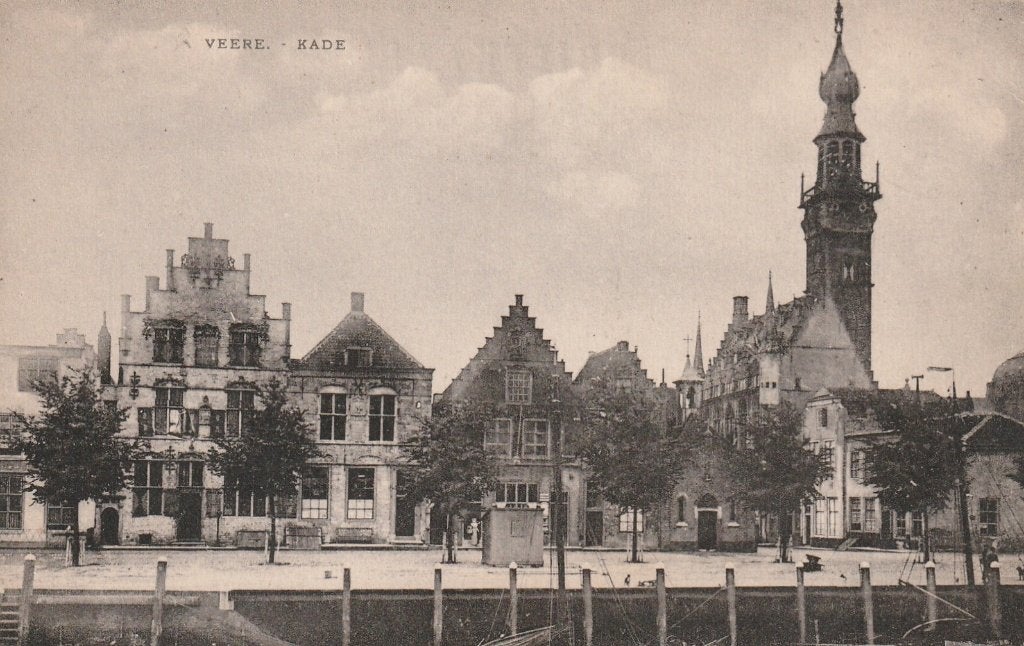VEERE Kade, Verzenden, Voor 1920, Ongelopen, Zeeland