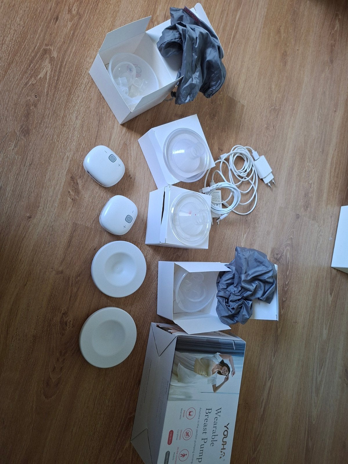 Youha wearable breast pump, Ophalen, Overige typen, Youha, Zo goed als nieuw