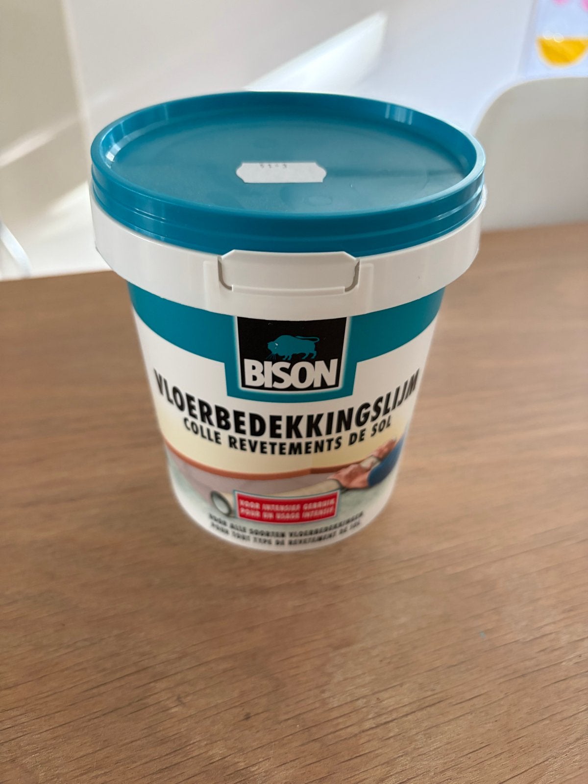 Bison Vloerbedekkingslijm - Colle Revetements de Sol, Ophalen, Overige materialen, Wandtegels, Nieuw