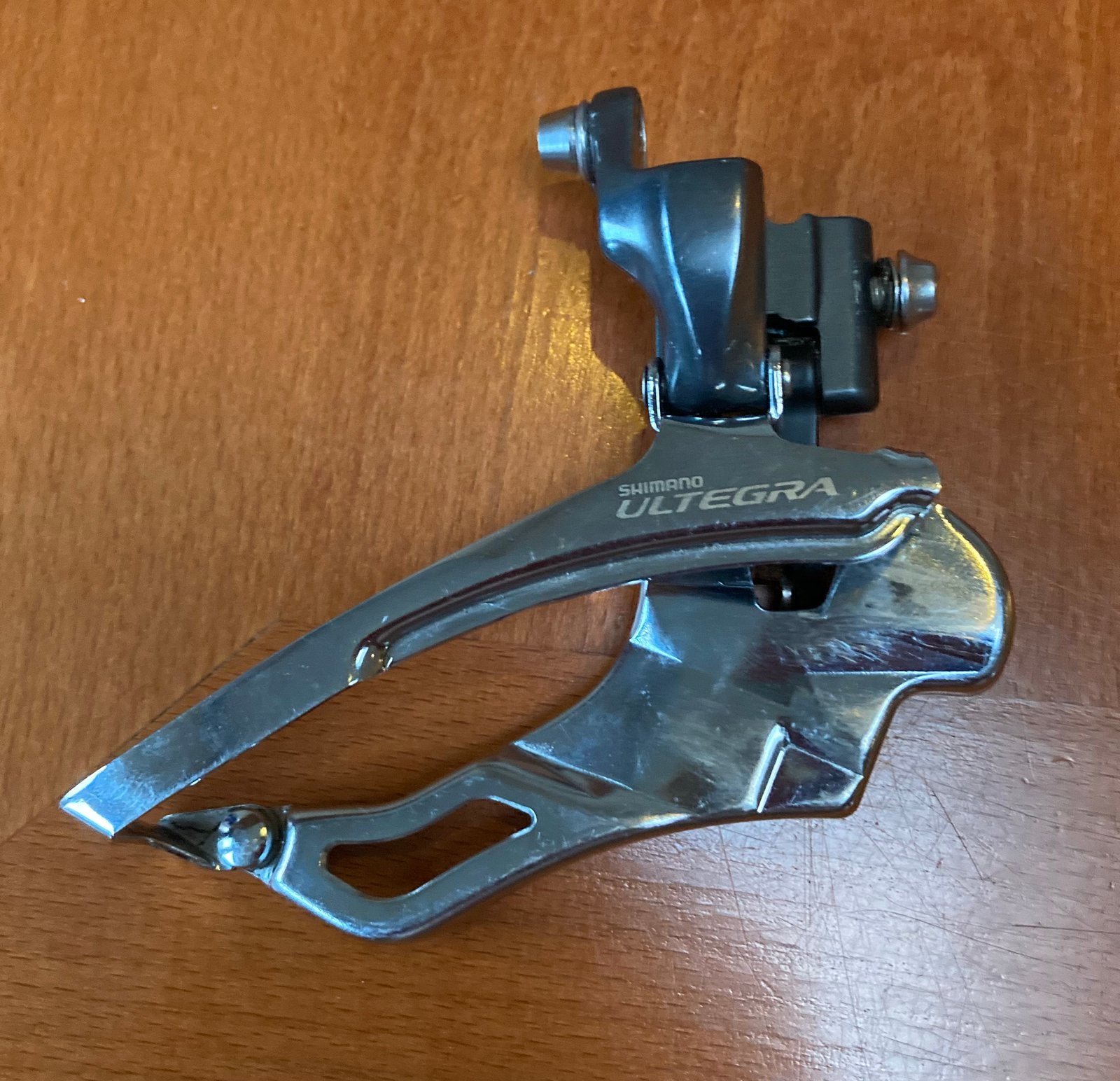 Shimano Ultegra voorderailleur FD- 6703, Ophalen of Verzenden, Zo goed als nieuw, Derailleur of Ketting, Aluminium