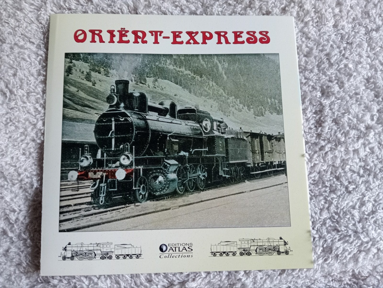 Minitrains 1/220 Oriënt-Express Treinset met Locomotief, Overige merken, Treinset, Gelijkstroom, Ophalen of Verzenden