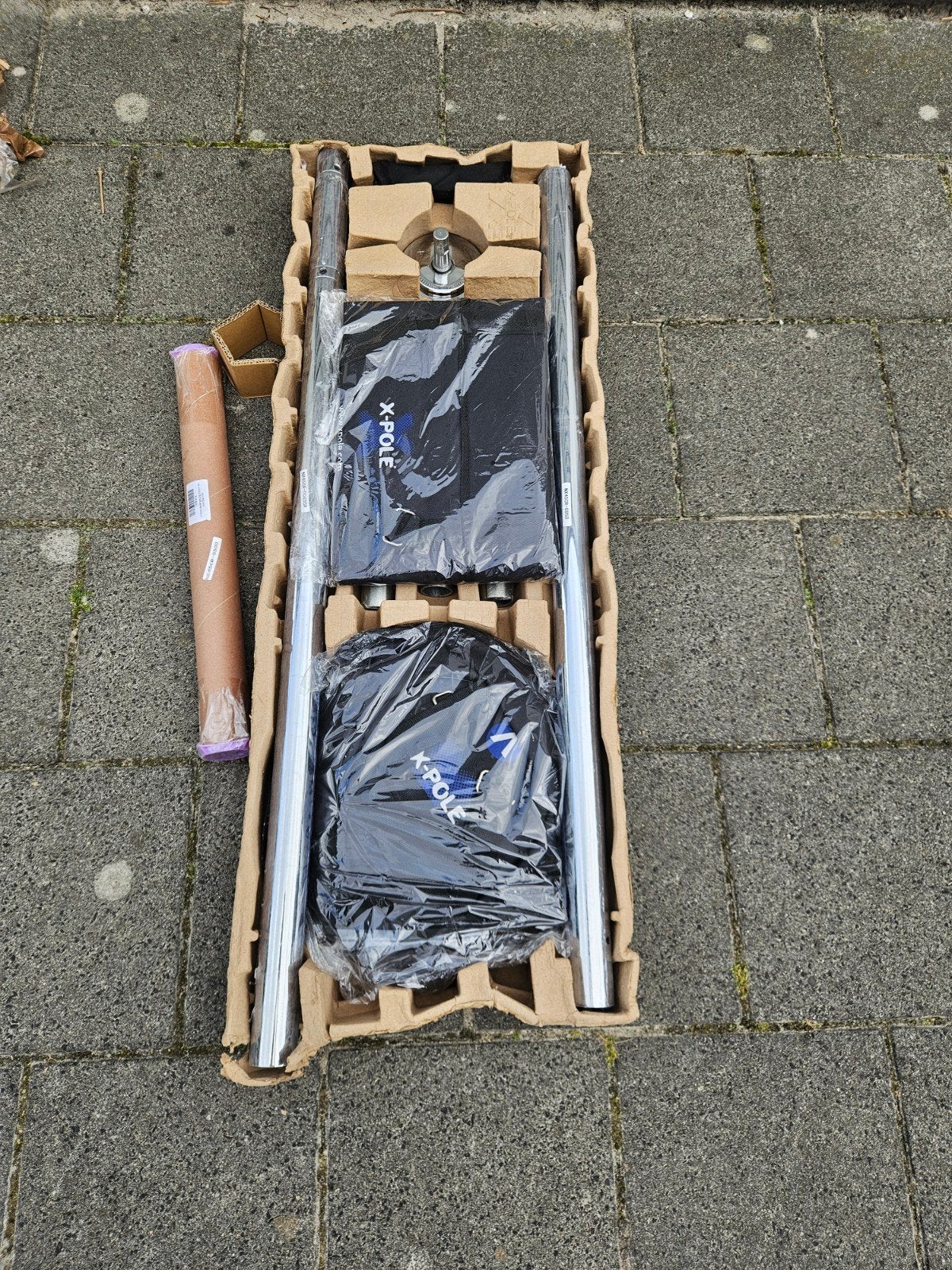 X-Pole Xpert (NXN) Chroom 45 mm - Nooit gebruikt, Ophalen, Nieuw