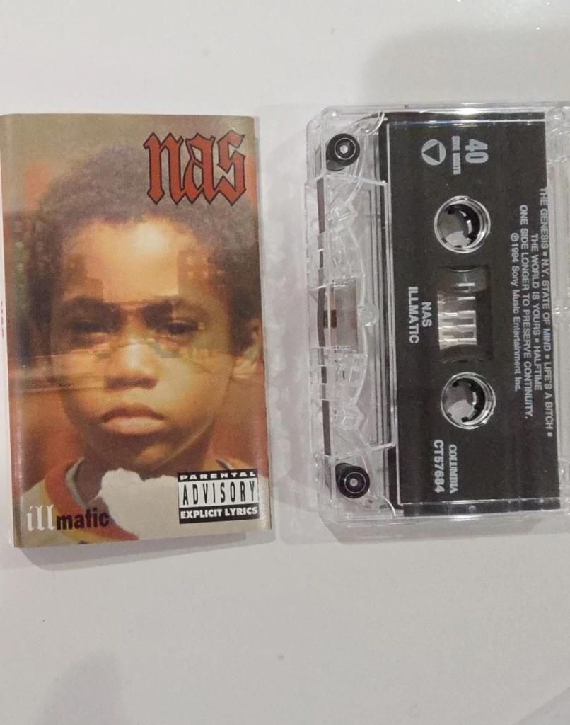 Nas - Illmatic Cassette Tape, Gebruikt, 1 bandje, Ophalen of Verzenden, Origineel