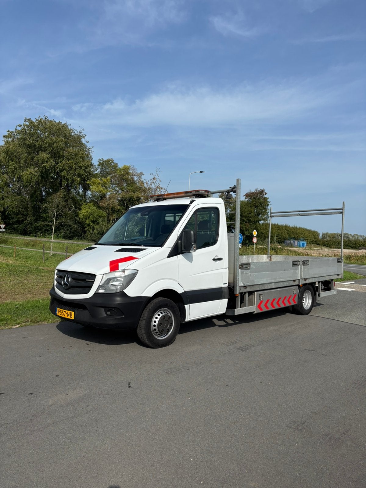 Mercedes-Benz Sprinter 2018 N1 Revisie motor/Open/3,5T Trek, Auto's, Bestelauto's, Automaat, Achterwielaandrijving, 4 cilinders