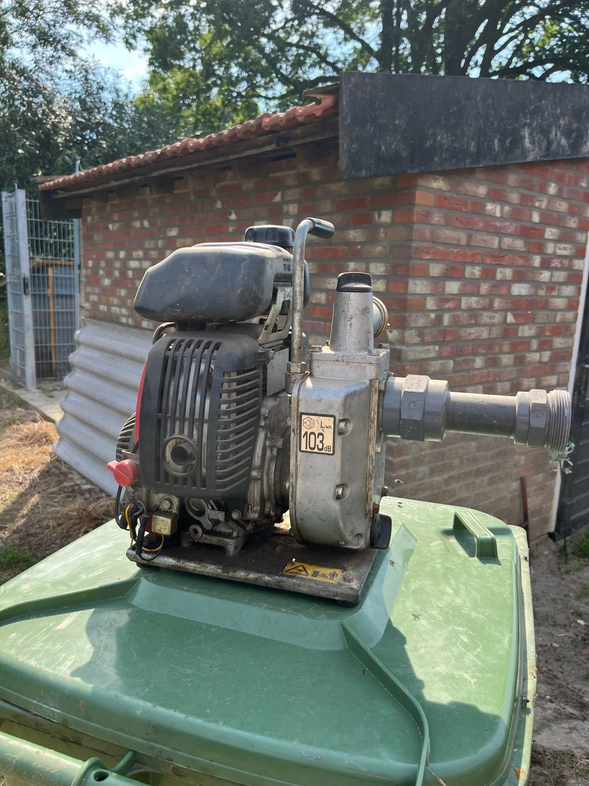 Honda WX 15 Waterpomp - Betrouwbaar en Krachtig, Tuin en Terras, Waterpompen, Ophalen, Gebruikt, Beregeningspomp