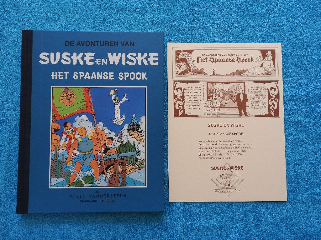 Suske en Wiske - Het Spaanse Spook - Blauwe Reeks, Eén stripboek, Ophalen of Verzenden, Zo goed als nieuw