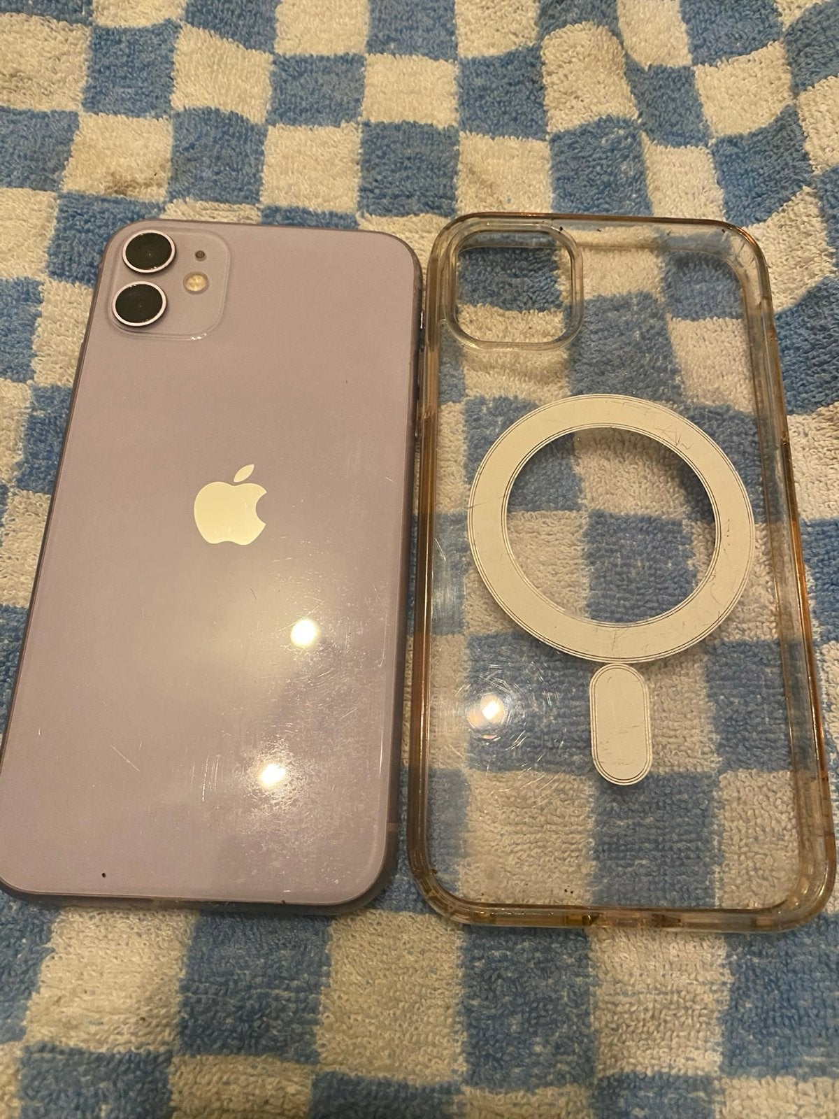 iPhone 11 64GB -100% batterij ALLEENVANDAAG€125, Telecommunicatie, Paars, Zo goed als nieuw, 64 GB, Zonder simlock