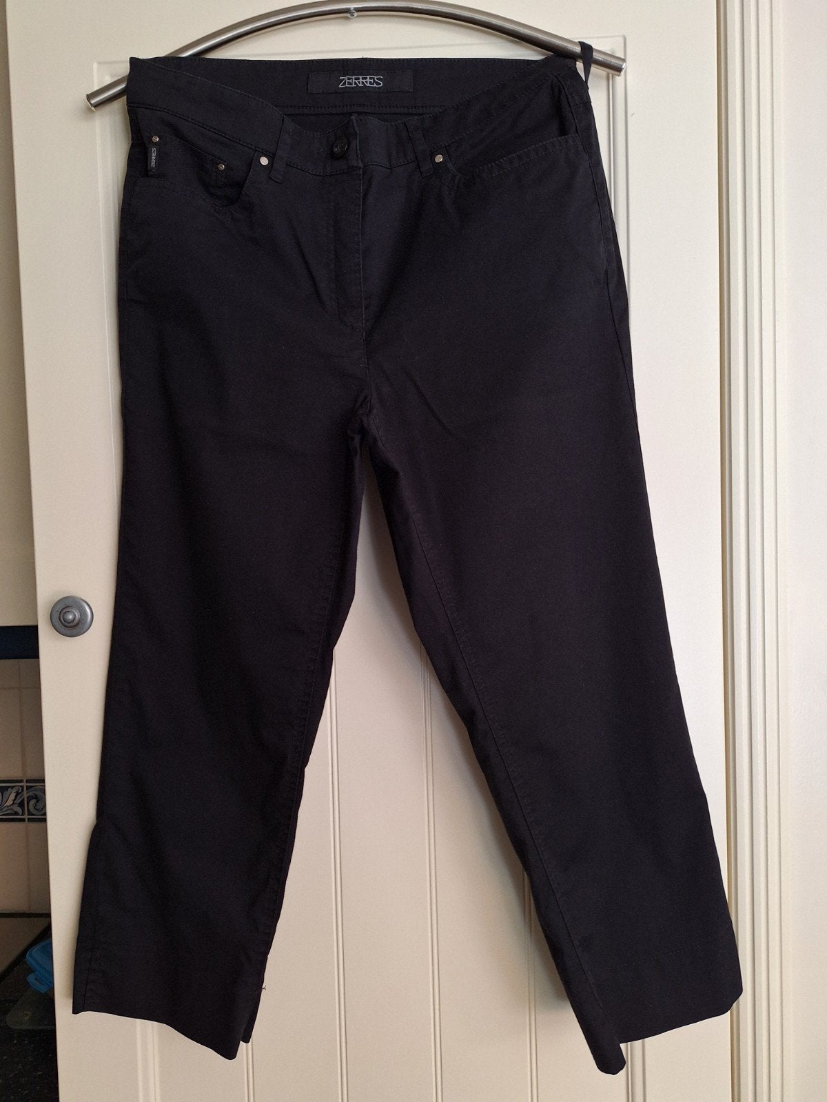 Nieuwe Zerres capri zwart katoen maat 38, Maat 38/40 (M), Zwart, Nieuw, Ophalen of Verzenden