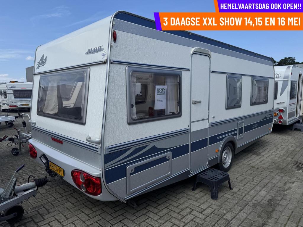 FENDT - HEMELVAART OPEN! RUIM 200 CARAVANS OP VOORRAAD, Caravans en Kamperen, 7 tot 8 meter, Bedrijf, Fendt, Hordeur