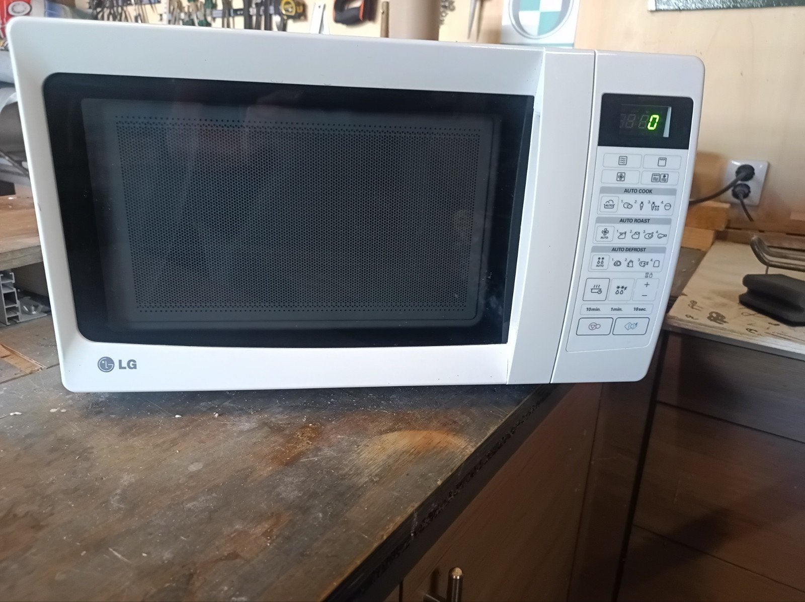 LG MC7849H Combimagnetron - Wit, Ophalen