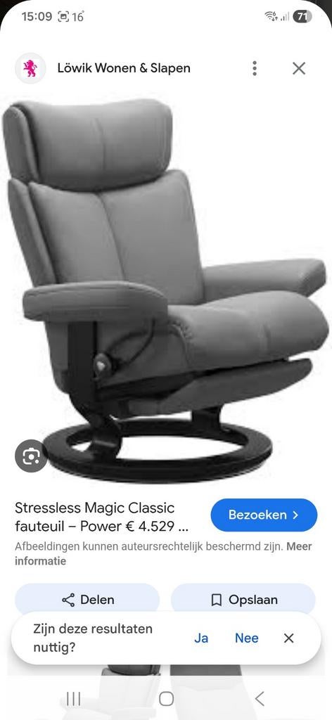 Stoel superluxe, Ophalen of Verzenden, Minder dan 50 cm