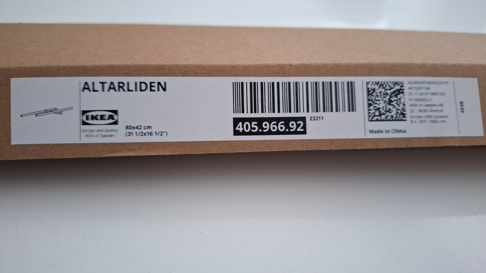 GRATIS! IKEA ALTARLIDEN Kledingroede, Ophalen, Nieuw, Metaal, Kinderen en Volwassenen