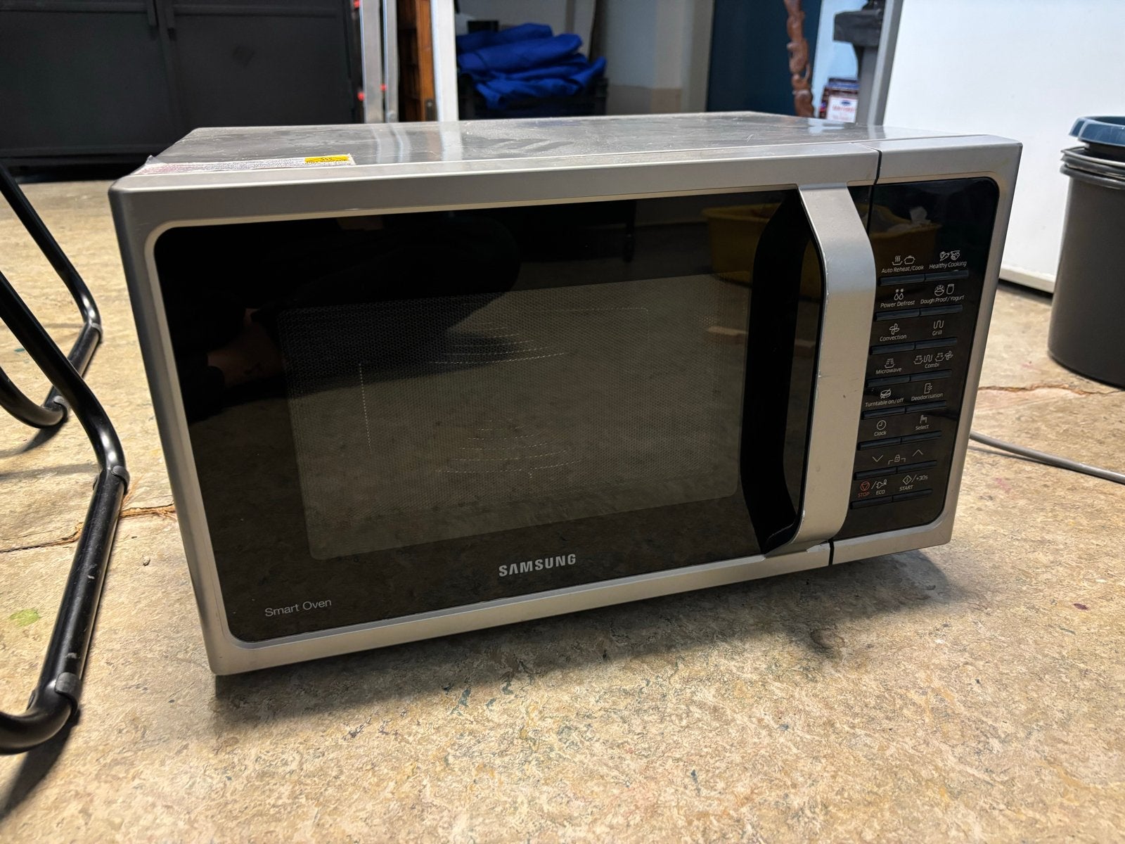Samsung Combi magnetron / Smart oven MC28H5015AS, Witgoed en Apparatuur, Ophalen, Combimagnetron, Gebruikt, Hete lucht