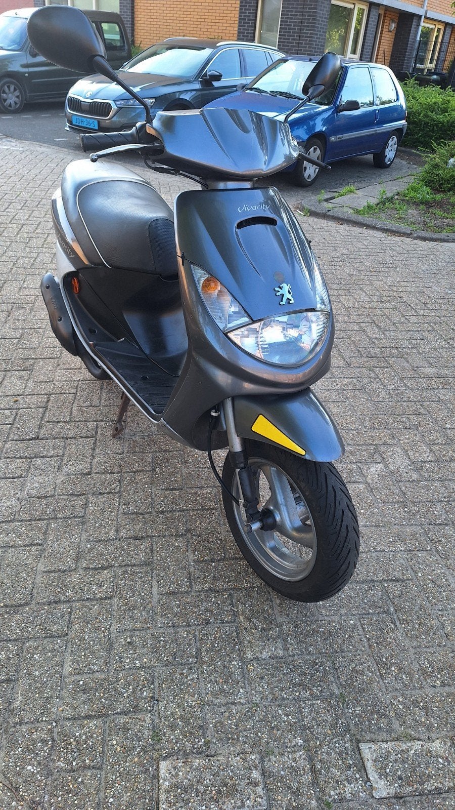 Peugeot viva city vivacity 2takt 50cc BROM scooter Geel kent, Ophalen, Gebruikt, Tweetakt, Vivacity