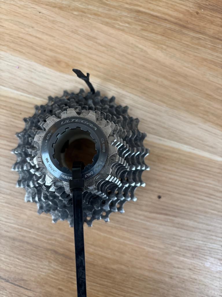 Shimano Ultegra CS-6800 Cassette 11-speed, Fietsen en Brommers, Fietsonderdelen, Gebruikt, Staal, Ophalen of Verzenden, Derailleur of Ketting