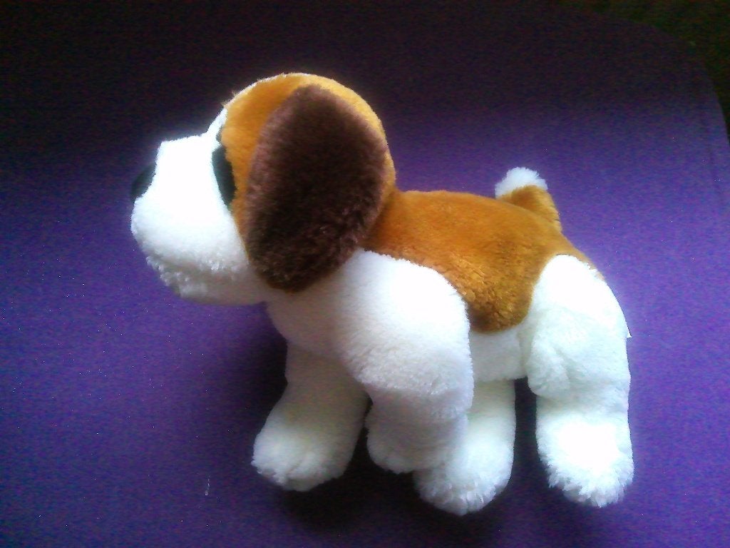 SOFT TOYS Knuffel HOND SINT BERNARD PUPPY **Nieuw**, Ophalen of Verzenden, Nieuw, Hond, Met label