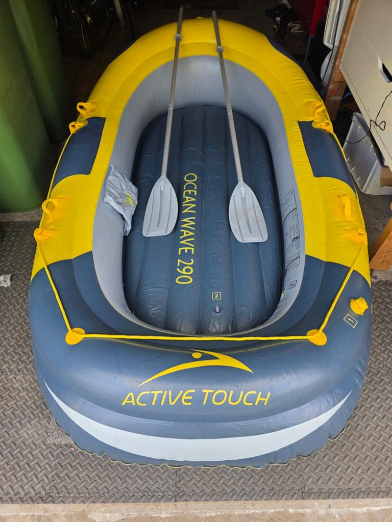 Opblaasboot Active Touch Ocean Wave 290 met peddels, Ophalen, Zo goed als nieuw