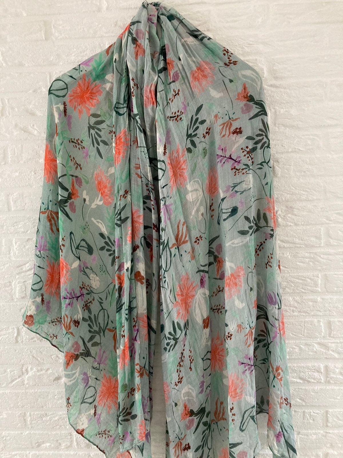 Sissy Boy SJAAL met mooie Print, Kleding | Dames, Ophalen of Verzenden, Gedragen, Maat 38/40 (M), Sjaal