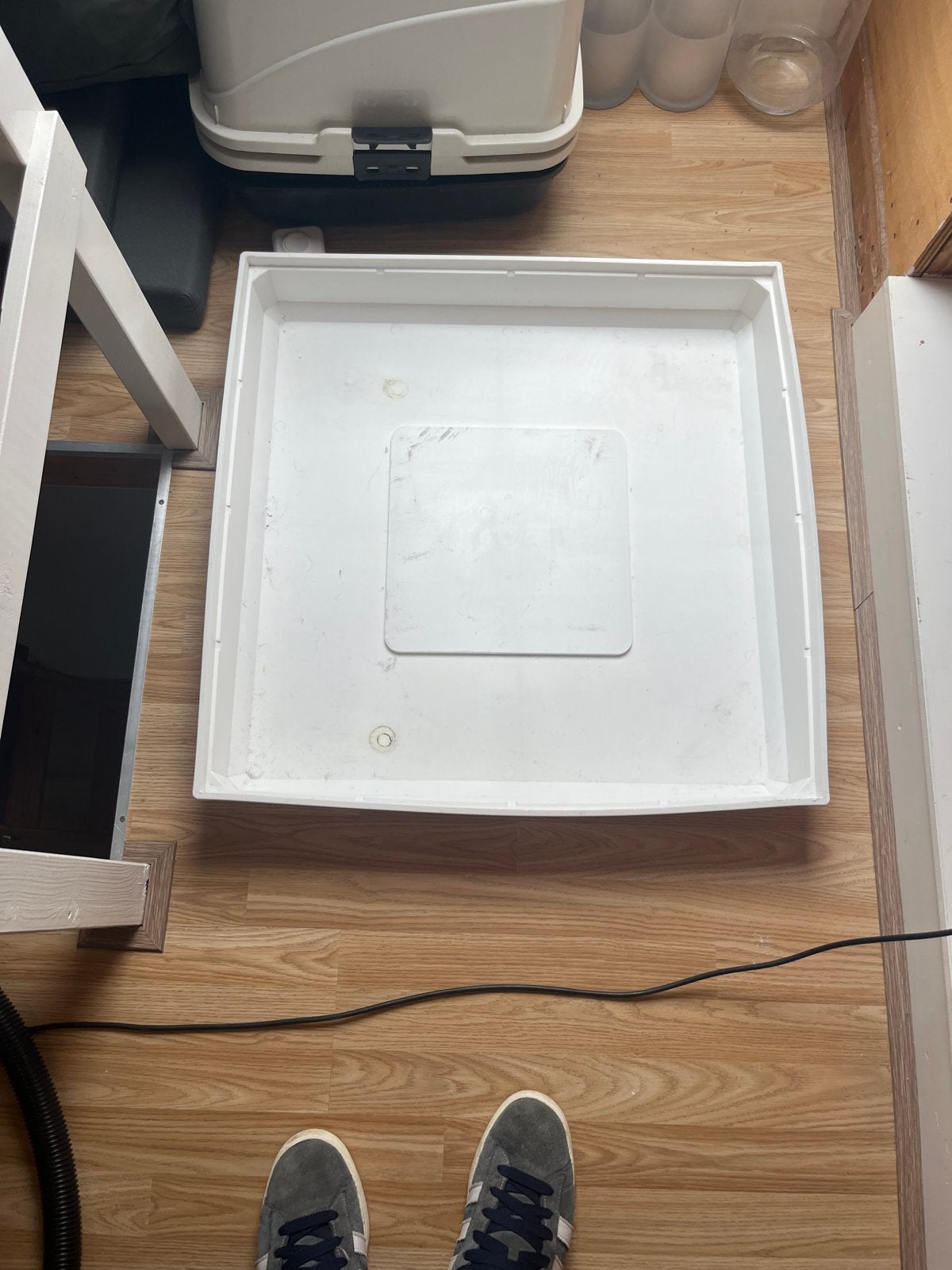 Wasmachine lekbak, Ophalen, Minder dan 85 cm