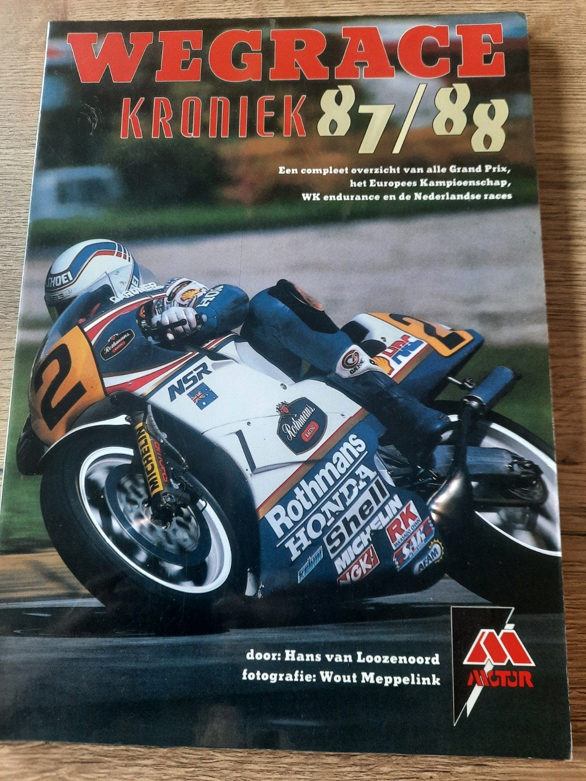 WEGRACE KRONIEK 87/88 - Motorrace Jaarboek, Verzenden, Gelezen, Hans van Loozenoord, Algemeen