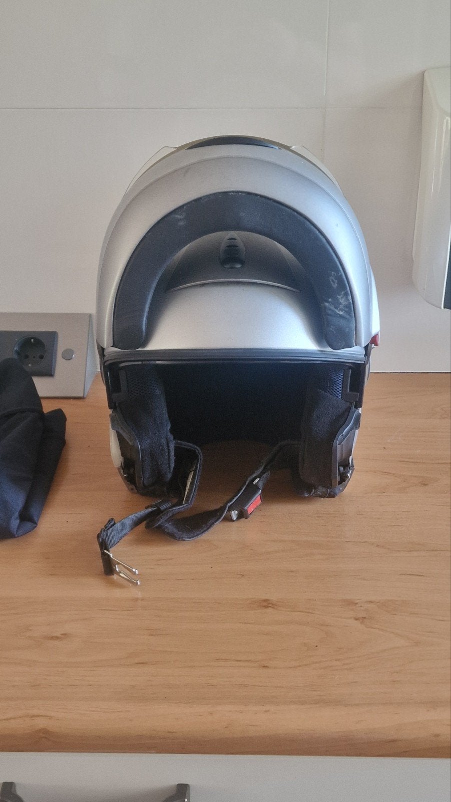 Gebruikte Schuberth helm maat 60, Motoren, Kleding | Motorhelmen, Ophalen, Tweedehands, Integraalhelm, Overige merken
