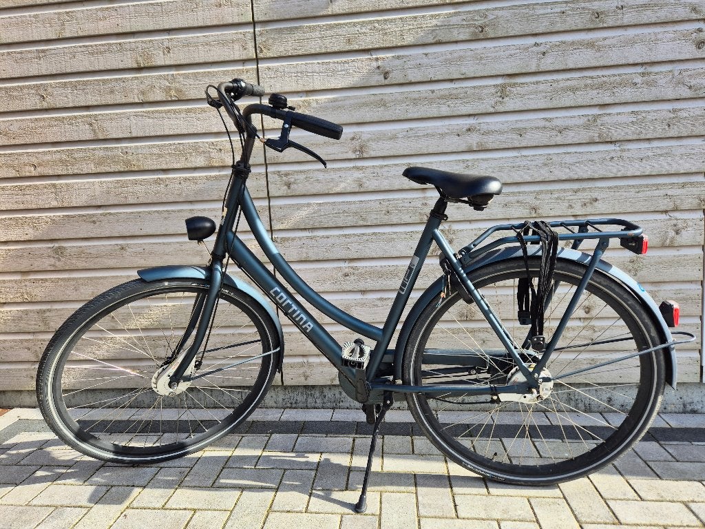 Cortina Damesfiets 57 cm - 7 Versnellingen - Groen – ZGAN, Fietsen en Brommers, Velgrem, Versnellingen, 56 cm of meer, Zo goed als nieuw