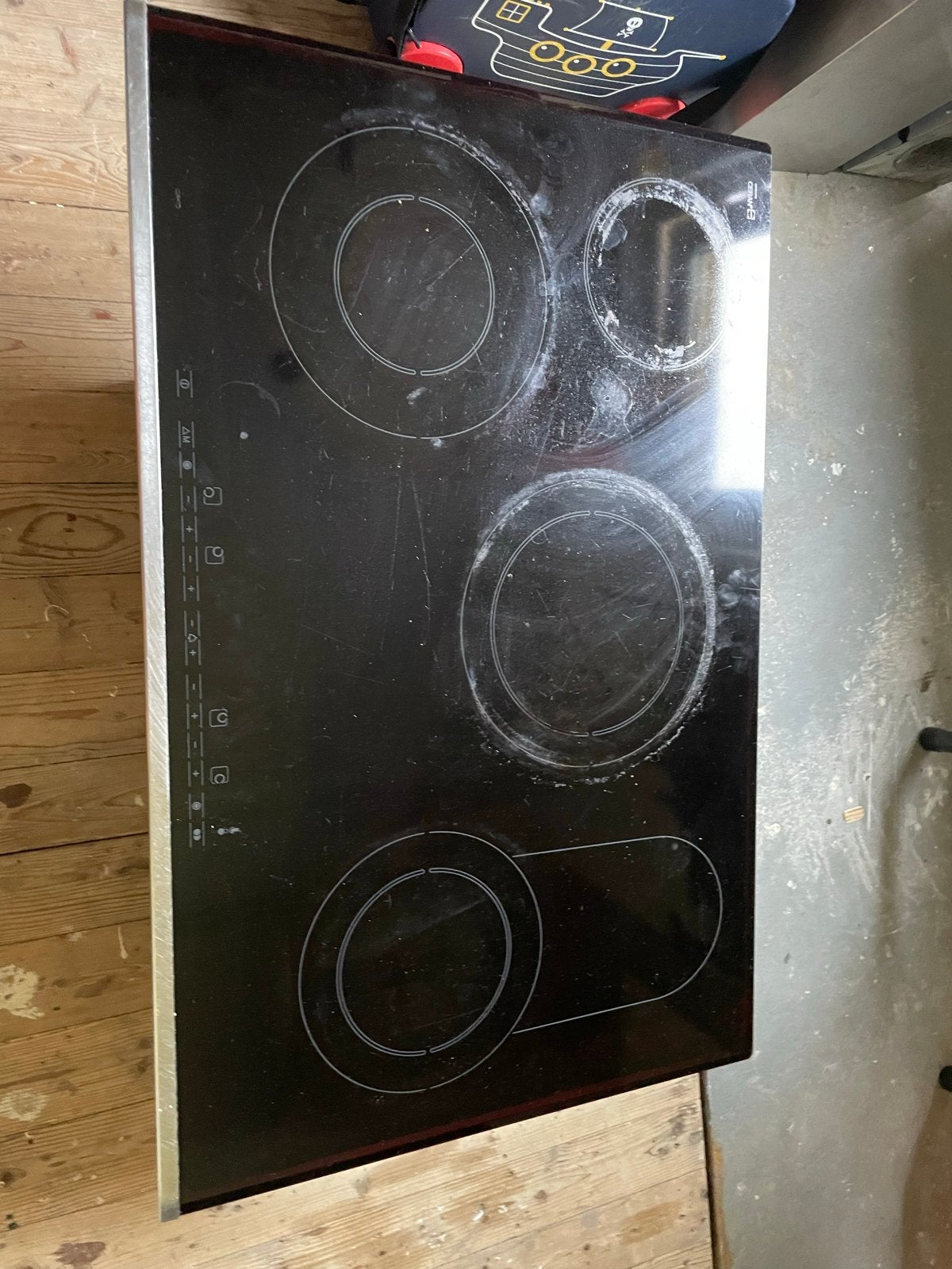 Bosch Keramische Kookplaat, Witgoed en Apparatuur, Kookplaten, Ophalen, Gebruikt, Keramisch, 4 kookzones