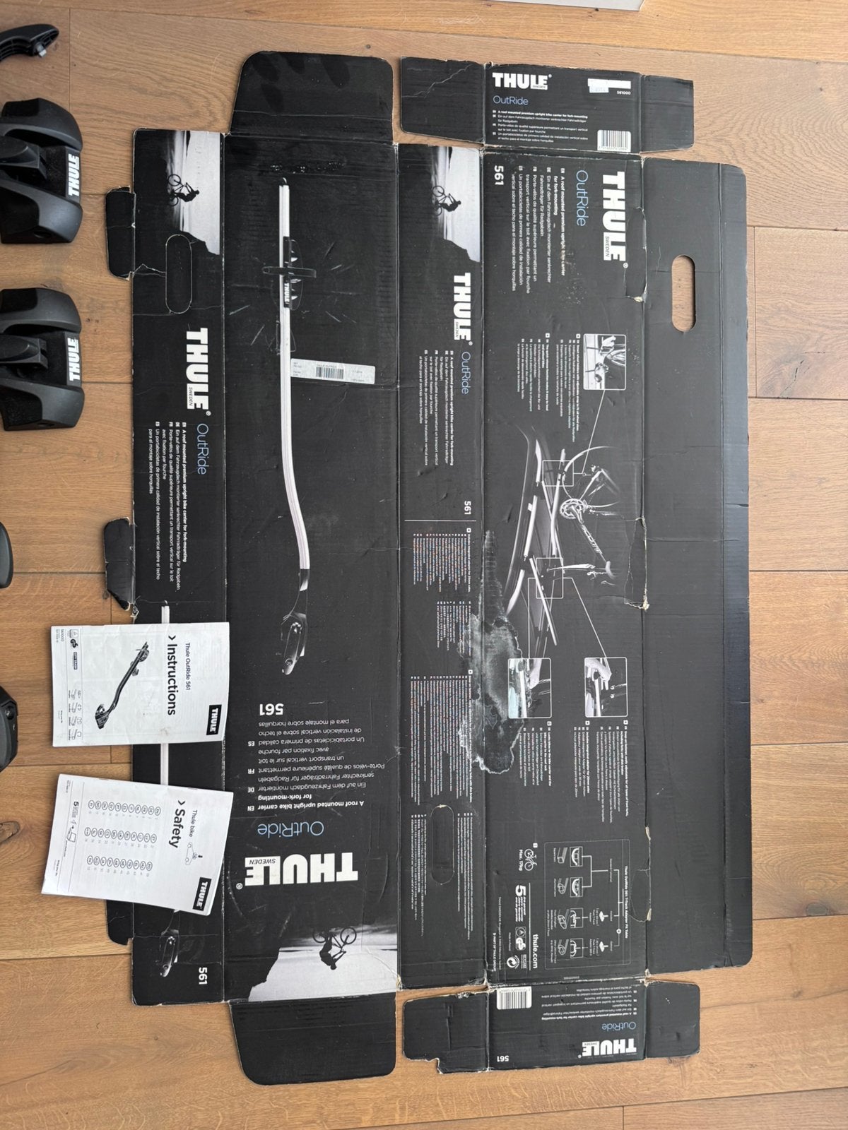 Thule dakdragers en fietsdragers, Auto diversen, Dakdragers, Ophalen, Gebruikt